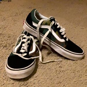 Camo vans
